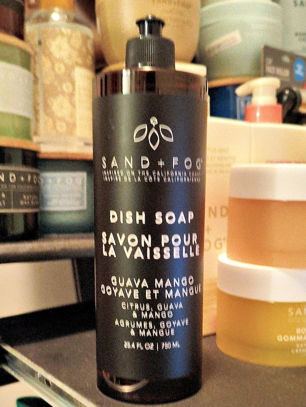SAND + FOG Guava Mango Dish Soap 25.4 fl oz